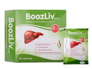 Boozliv Liver Detox Syrup for Men and Women