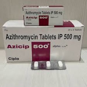 Cipla Azicip Tablet, Color : White, Grade Standard : Medicine Grade