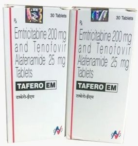 Emtricitabine 200mg and Tenofovir Alfenamide 25mg Tablets