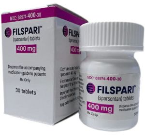 Filspari (Sparsentan) 400mg Tablet, Packaging Type : Bottle for Oral