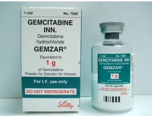 Gemzar Gemcitabine 1000 Mg Injection, Formulation : Liquid