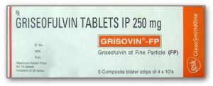 Grisovin-FP 500mg Tablet, Packaging Type : Packet for Fungal Infections