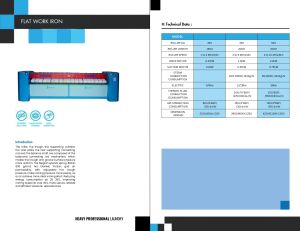 Flat Work Ironer