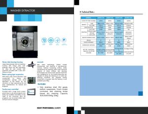 Washer Extractor Machine