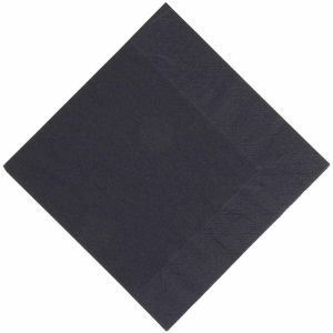 Black Paper Napkin