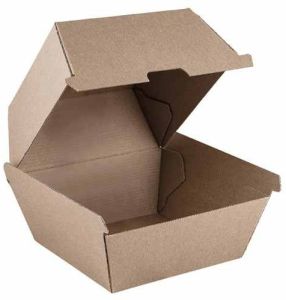Brown Endura Burger Clam Box