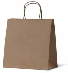 Brown Twisted Handle Paper Bag