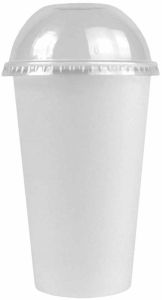 Disposable Paper Bowl With Dome Lid