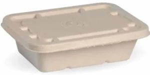 Eco Rectangular Bagasse Container