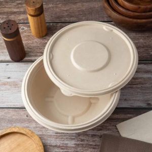Eco Round Bagasse Containers