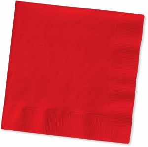Red Tissue Paper Napkin