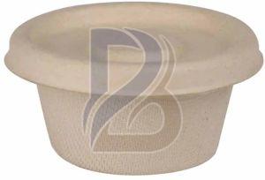 Disposable Kraft Paper Sauce Cup, Color : Brown