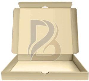 Plain Brown Corrugated Pizza Box for Food Packaging
