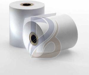 Plain Thermal Paper Roll, Color : White