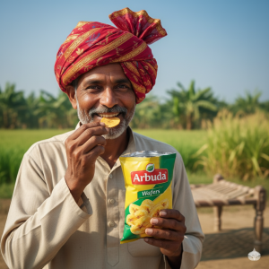 Banana Wafers, Color : Brownish, Packaging Type : Packet