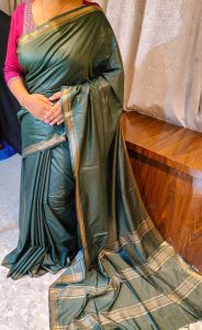 Kota Silk Maheshwari Design Saree