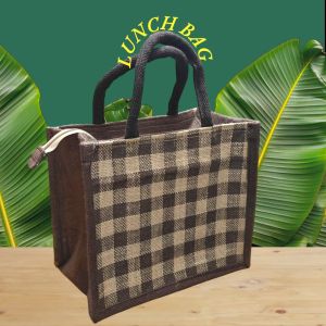 Jute Lunch Box Bags