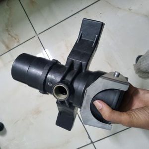 Steel Polished Sprinkler Foot Button, Shape : Round