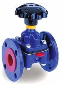 Cast Iron Medium Pressure Diaphragm Valve, Color : Blue