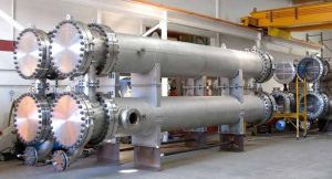 Steel Tube Heat Exchanger, Color : Silver