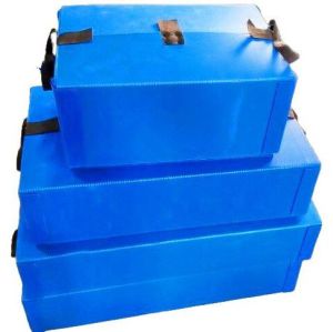 PP Corrugated Packaging Boxes, Color : Blue, Green, Grey, Yellow