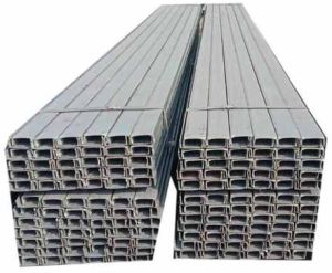 Polished Mild Steel Channel, Color : Grey for Construction