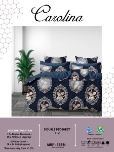 Polycotton Bedsheet Set 90*100 cm