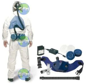 PVC 3m Jupiter Mask, Acid Gas, Color : Blue for Pharmacy, Laboratory