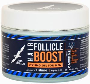 Blue Stratos Hair Styling & Protect Gel 200g