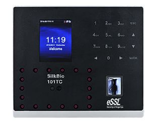 Essl Silkbio Biometric Attendance System, Color : Black