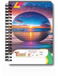 Plain Printed Spiral Notebooks for Students