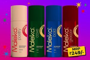 Maleko Body Deodorant Body Spray for Men