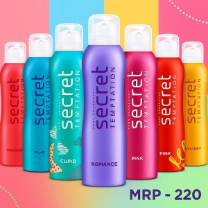 Secret Temptation Womens Deodorant, Form : Gas, Liquid