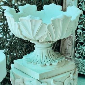 Flower Shaped Marble Fountain