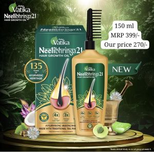 Herbal Vatika Neelibhiriga Hair Growth Oil, Packaging Size : 150ml