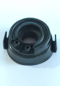 Rubber Gasket Cap for Headlight Holder, Color : Black