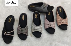 Lycra Look'S Ladies Sliders Daily Wear