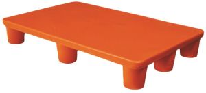 2 Way Roto Molded Industrial Plastic Pallet 4000 Kg, L1000 X W640 X H150 Mm SIP-P4-1006