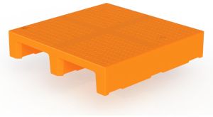 2 Way Roto Molded Plastic Pallet 800x800x160 Mm SIP-R2-0808