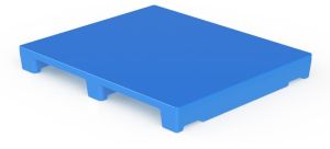 Blue 2 Way Plastic Storage Pallet, L1200 X W1400 X H160 Mm SIP-R2-1214FP-OG