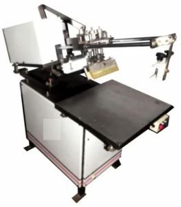 Semi Automatic Electric Sticker Flat Screen Printing Machine