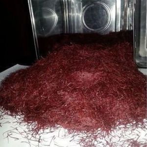 Organic Kashmiri Mogra Saffron, Color : Red Dried, Purity : 100%