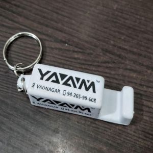 2-in-1 Promotional Phone Stand &AMP;AMP; Keychain