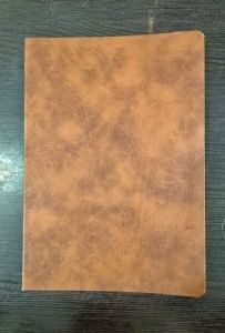 Paper Executive Tan Faux Leather Diary Classic, Elegant