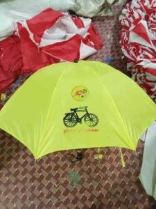 Polyester Promotional Umbrella with Custom Print, Color : Yellow