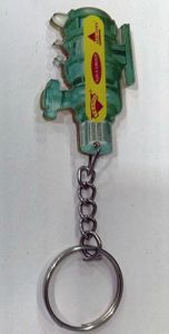 Unique Tap Shaped Acrylic Keychain for Aqua Group