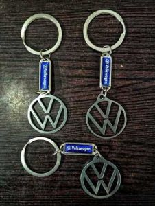 Volkswagen Branded Metal Keychain