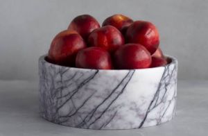 Marble Fruit Basket Modern