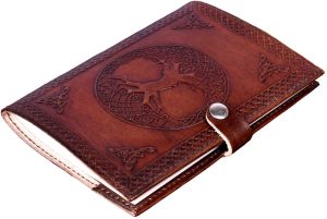 Premium Leather Bound Travel Journal
