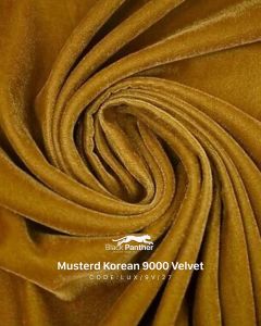 Black Panther high-grade 9000 Micro Velvet Sherwani Fabric 44 Inches